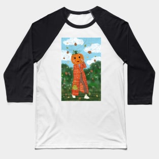 Pumpkin woman Baseball T-Shirt